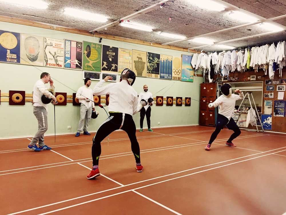 Fäktning i Stockholm - En garde - Pret - Allez!